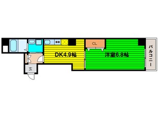 アパートメント玉川の物件間取画像